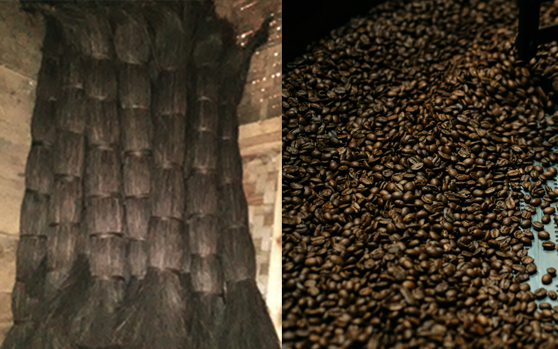 arenga coffe wood pellets